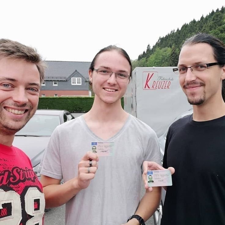 Deutscher Führerschein Rückseite